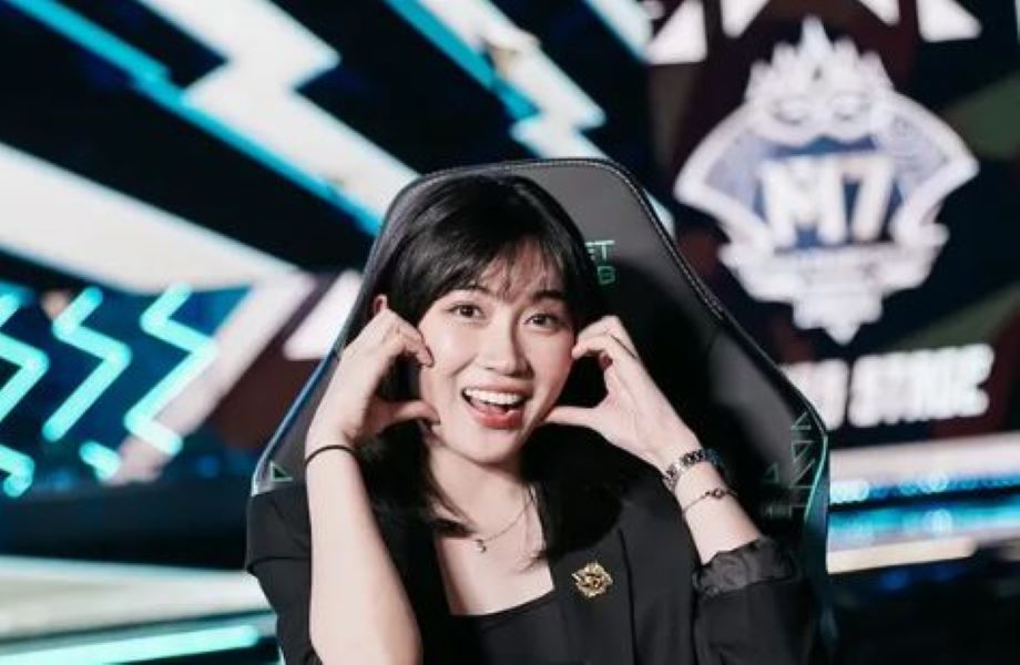 Brigida, MC cantik M7 MLBB Jakarta 2026.