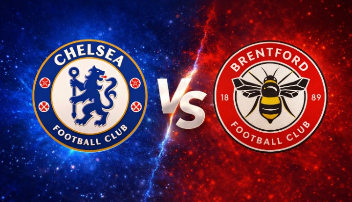 Susunan pemain Chelsea vs Brentford di Liga Inggris 2025/2026.