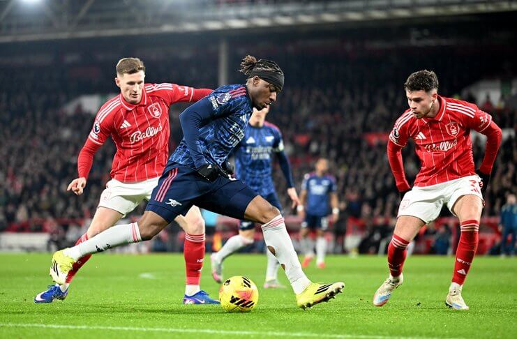 Arsenal saat bertandang ke markas Nottingham Forest pada lanjutan pekan ke-22 Premier League, Minggu (18/1).