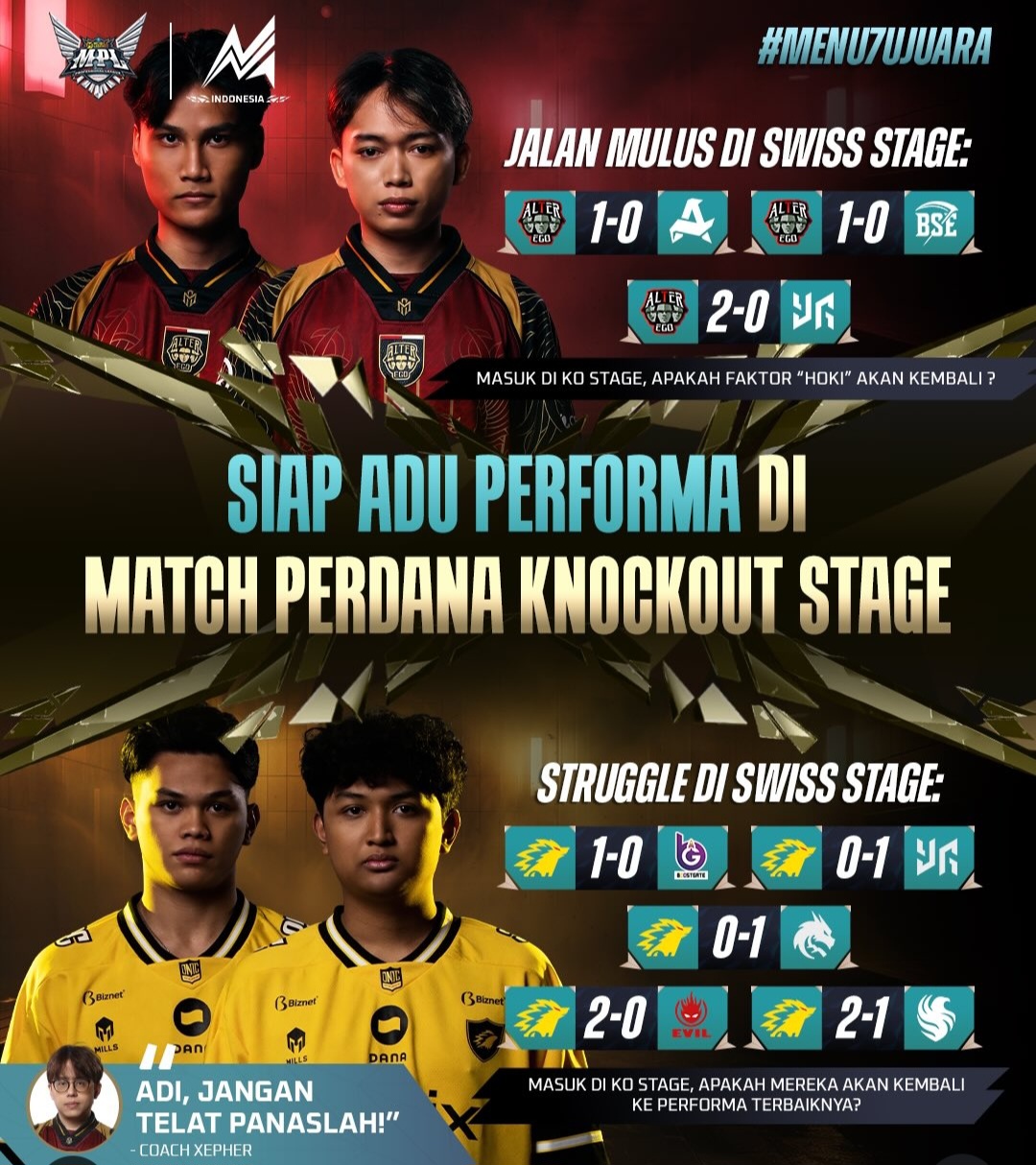 Derby Indonesia ONIC vs Alter Ego.