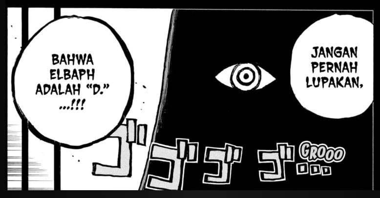 Imu sebut Elbaph adalah D di cerita One Piece 1171.