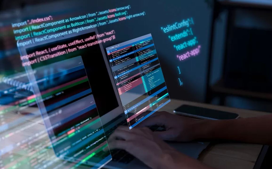 Ilustrasi teknik informatika.