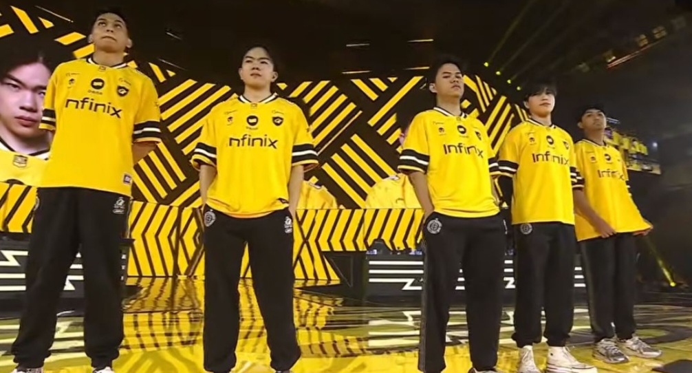 ONIC Esports tertekan di Game 1 melawan Team Liquid PH pada Lower Bracket M7 World Championship dengan format BO5.