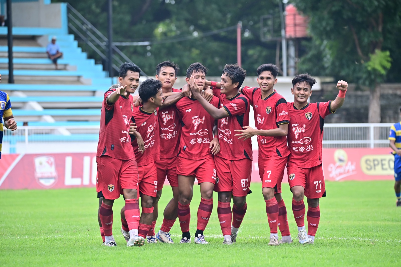 LIGA 4 JATIM: Salah satu momen pertandingan Persinga Ngawi di Liga 4 Jawa Timur musim ini.