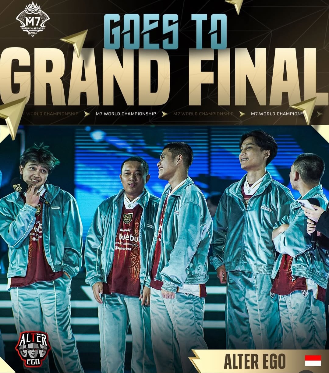 Duel Alter Ego vs Aurora Gaming di Grand Final M7 hari ini.