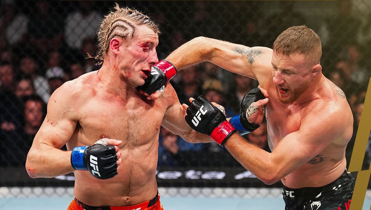 Justin Gaethje menang angka mutlak.
