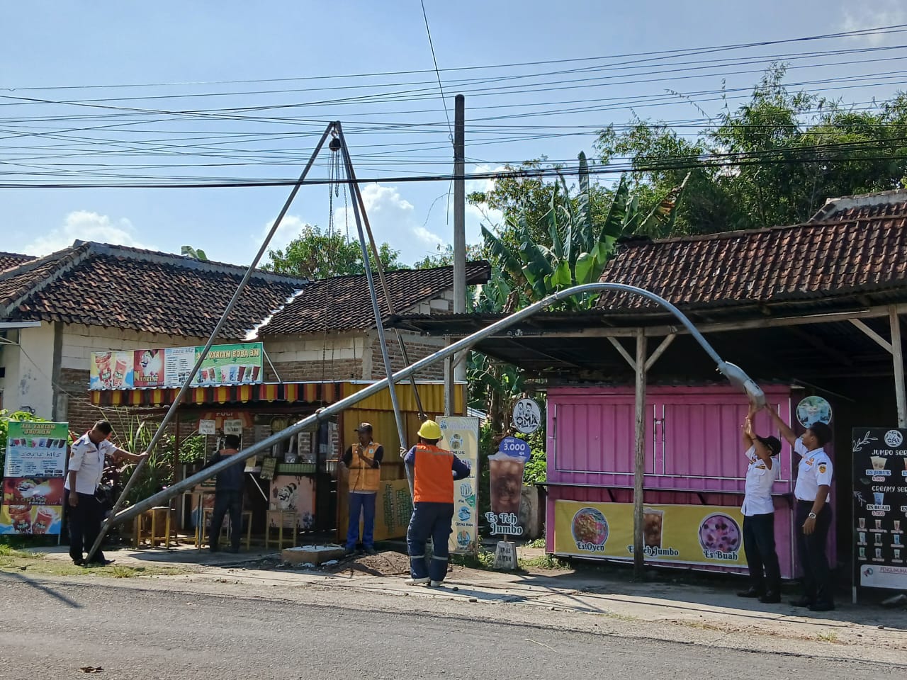 Relokasi APJ existing skema KPBU di Kabupaten Madiun tertunda tahun ini akibat keterbatasan anggaran dan kebijakan efisiensi. DOK RADAR MADIUN