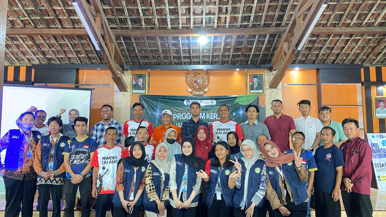BPJS Ketenagakerjaan Madiun dan UNS edukasi warga Desa Kalang tentang JKK, JKM, JHT.