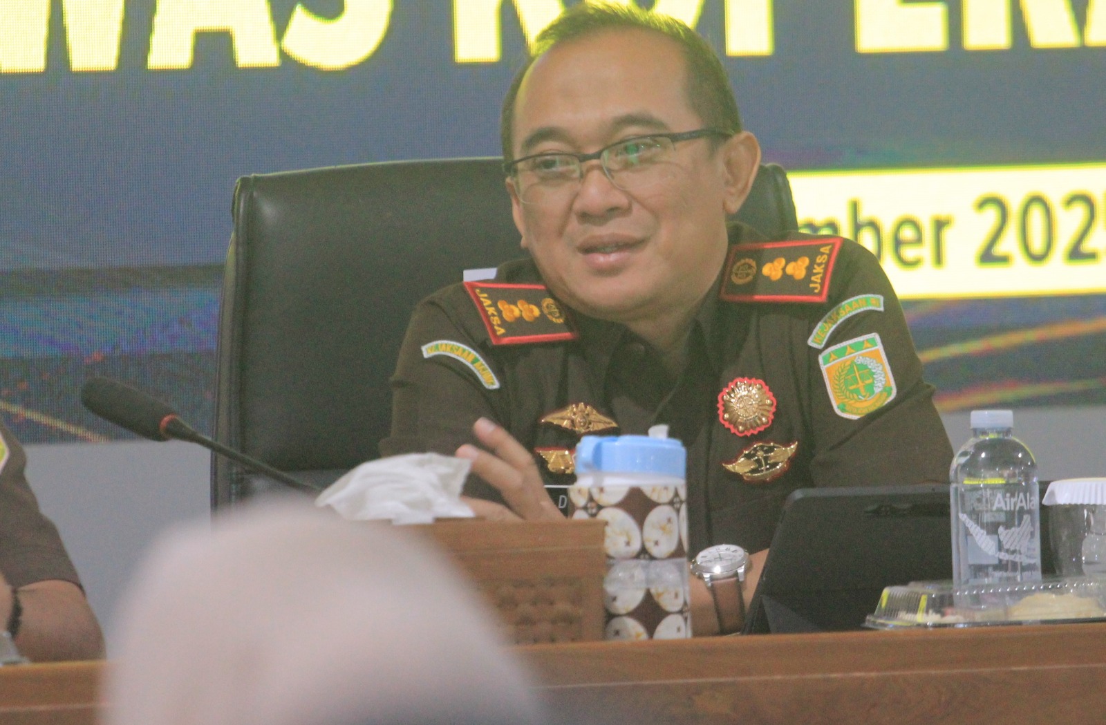 Dezi Setiapermana saat menjabat sebagai Kajari Magetan. Jabatan tersebut kini diisi Plt setelah pencopotan mendadak oleh Jaksa Agung. DOK RADAR MAGETAN