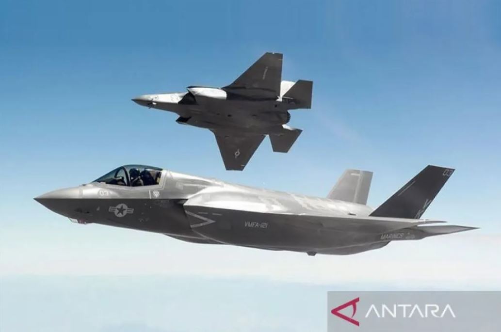 Jet tempur F-35 US Air Force.