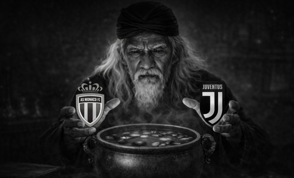Mbah Sakat meramalkan pertandingan Liga Champions AS Monaco vs Juventus.