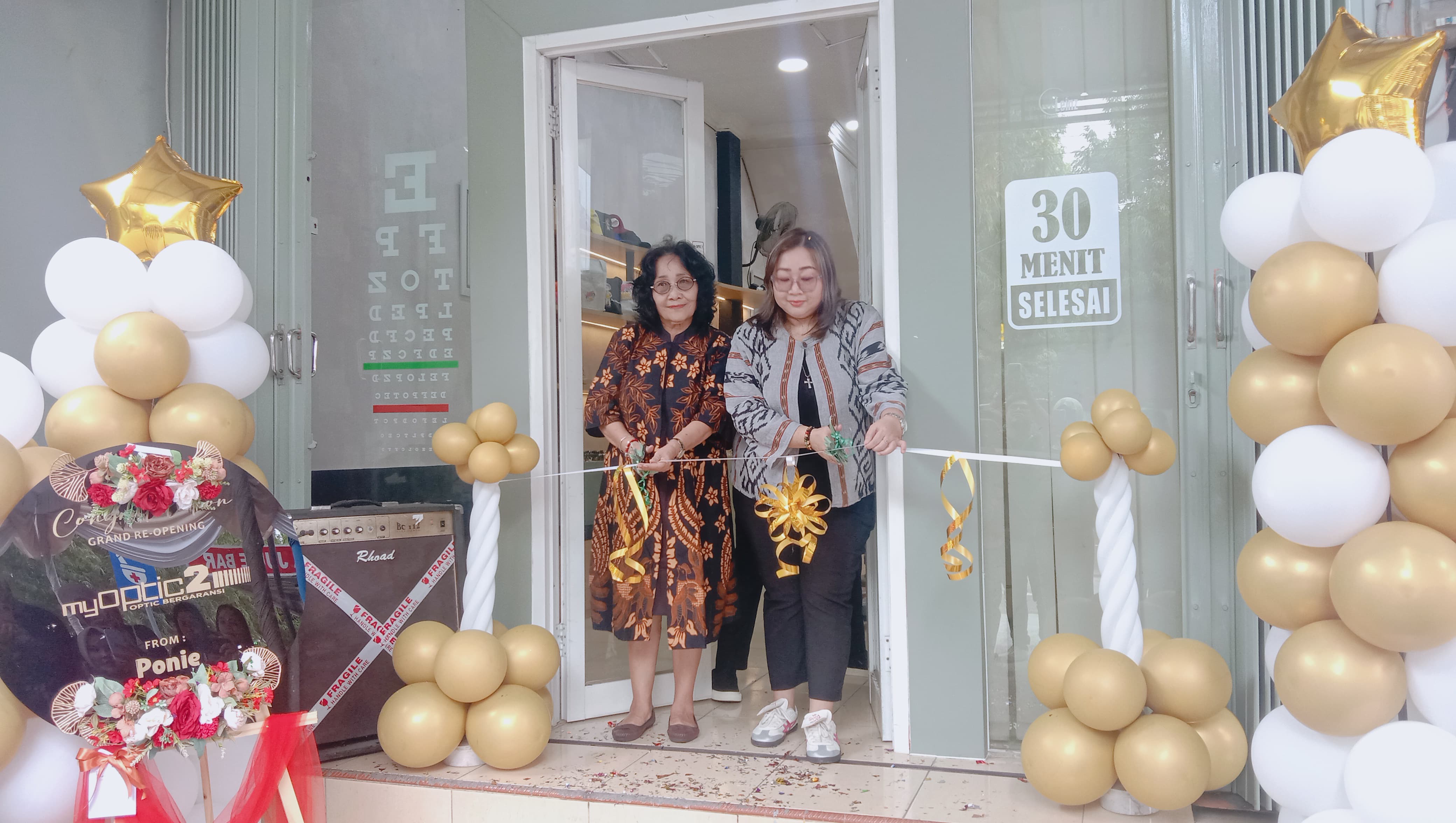 My Optic 2 resmi menggelar grand reopening pada Minggu (1/2).