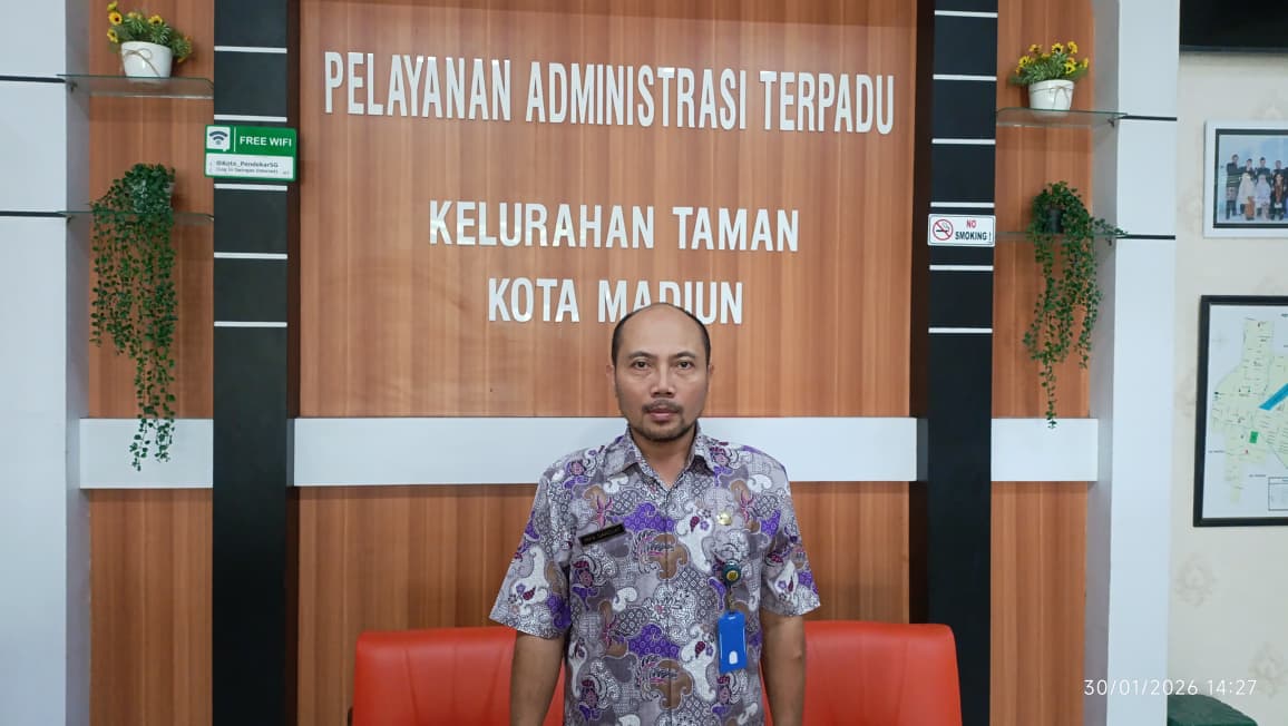 Irfa Darojat, Kasi Pemerintahan Kelurahan Taman, Kota Madiun.
