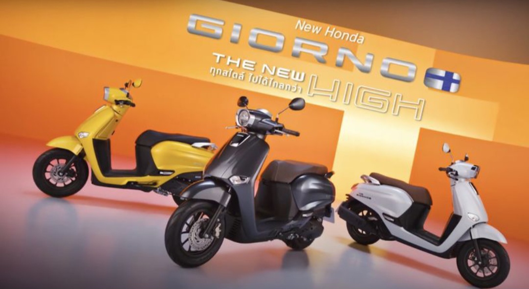Honda Giorno+ 2026 hadir dengan tujuh warna baru. Skutik premium bergaya Italia ini makin modern dan menyasar pengguna perkotaan.