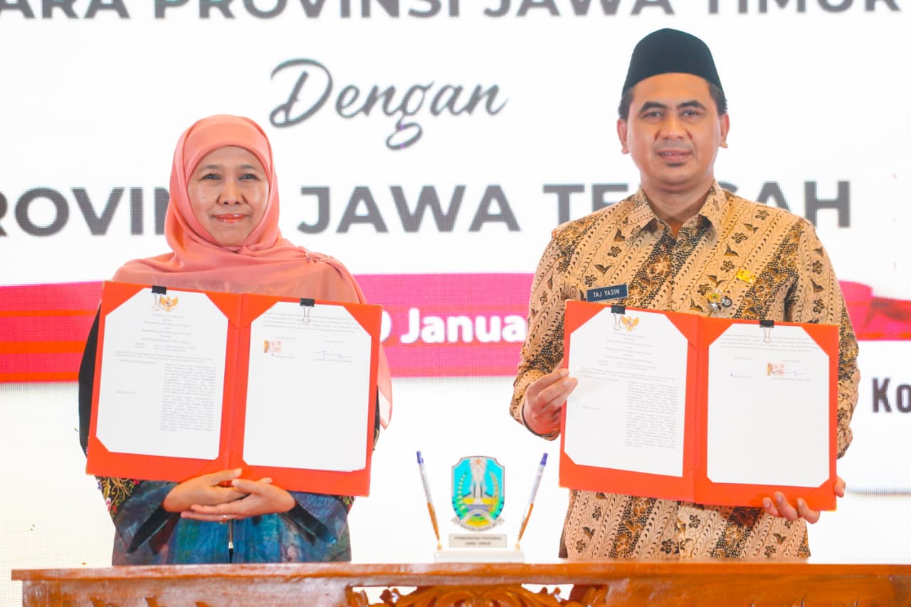 Gubernur Jatim Khofifah Indar Parawansa memimpin misi dagang dan investasi ke Jateng. Hasilnya terhimpun komitmen transaksi sebesar Rp 3,1 triliun.