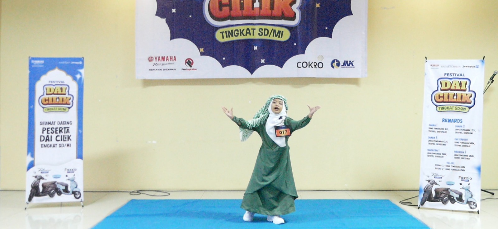 ALZAN GHAYSANDA NUR ZAYNADINE, MIN 13 NGAWI