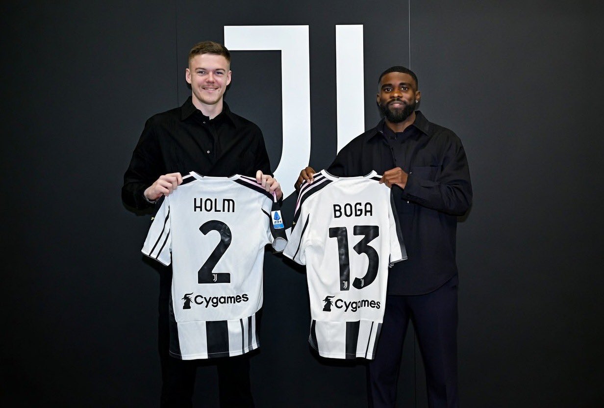 Emil Holm dan Jeremie Boga didatangkan Juventus di bursa transfer Januari 2026.