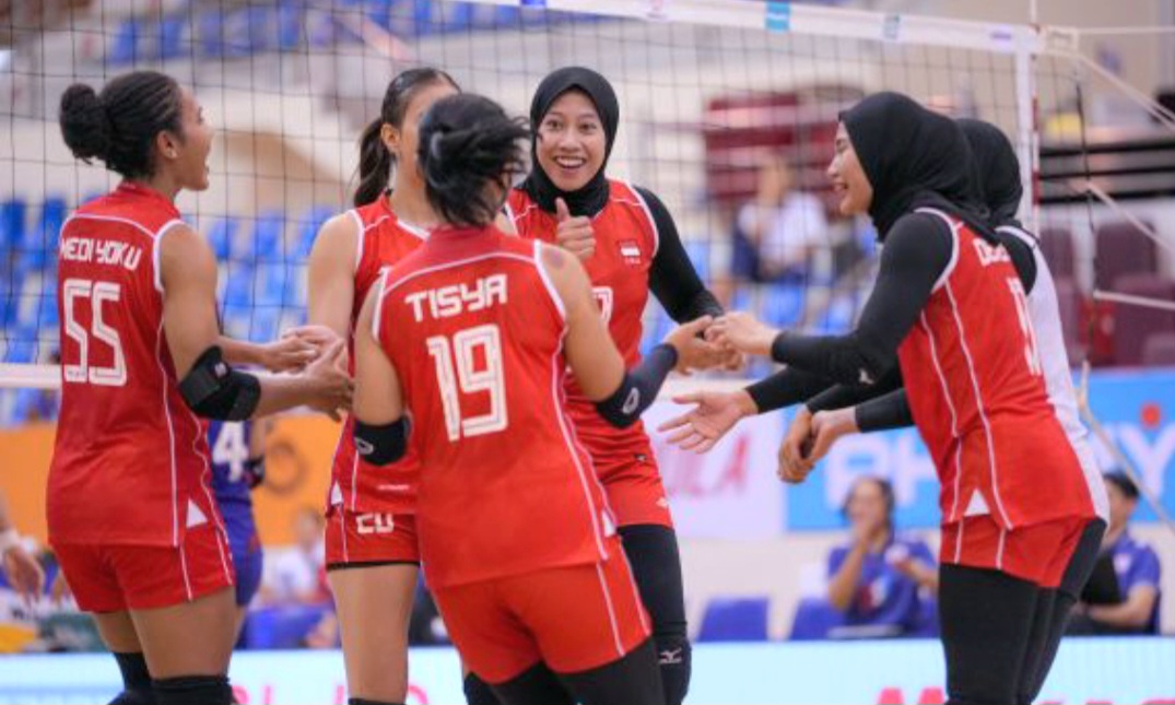 Timnas Voli Putra dan Putri Indonesia resmi lolos AVC Cup 2026. Turnamen digelar di Filipina dan India, Juni 2026.