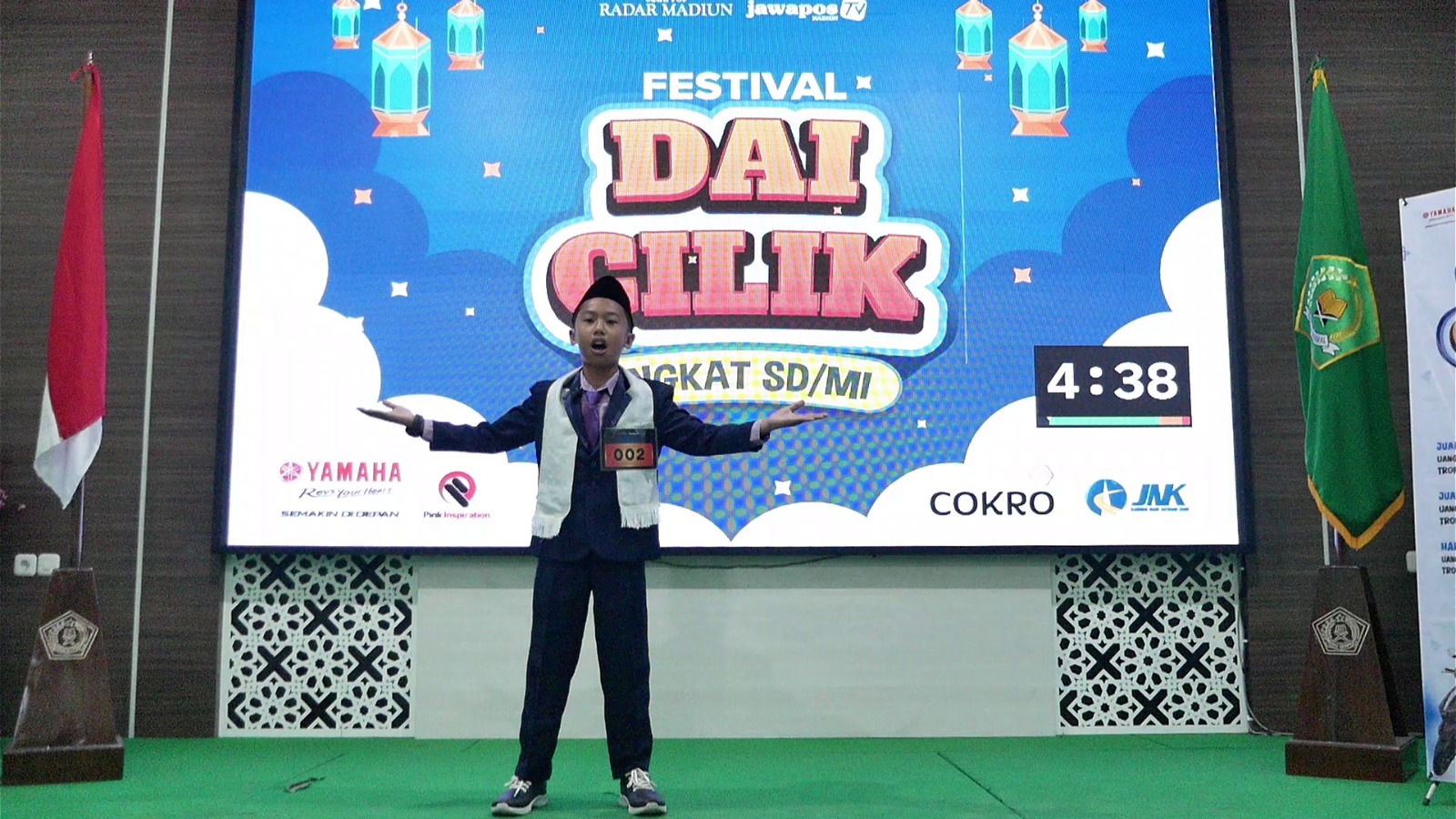 Hafizh Abyan Firdausi, peserta dari MIN 2 Ponorogo