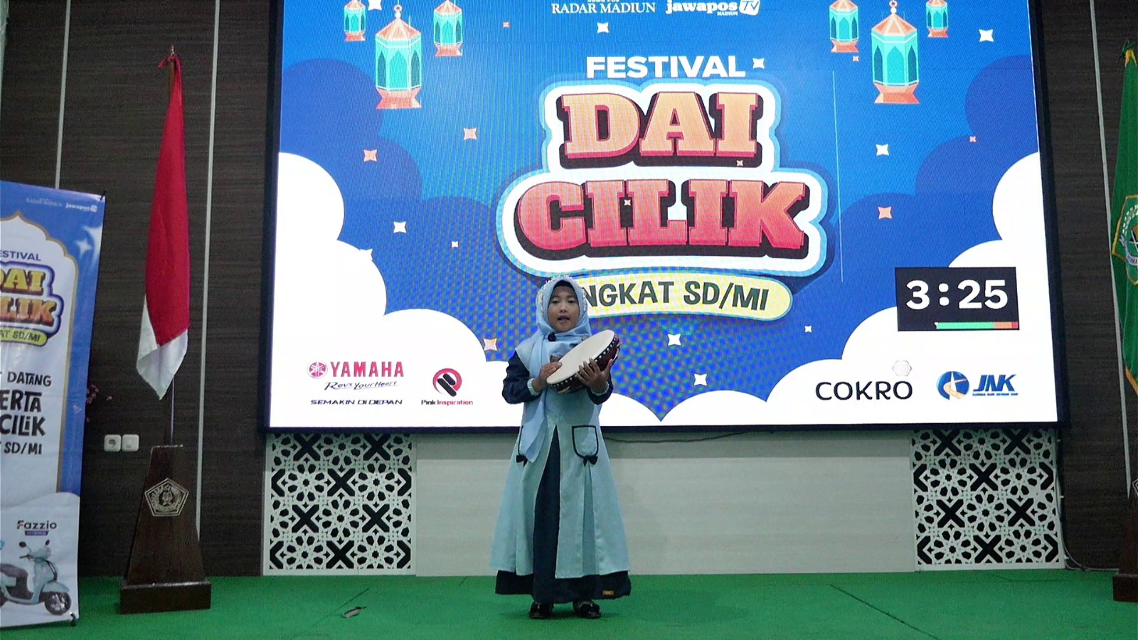 Faaza Mumtaza Amanina, peserta dari SDN 3 Bangunsari