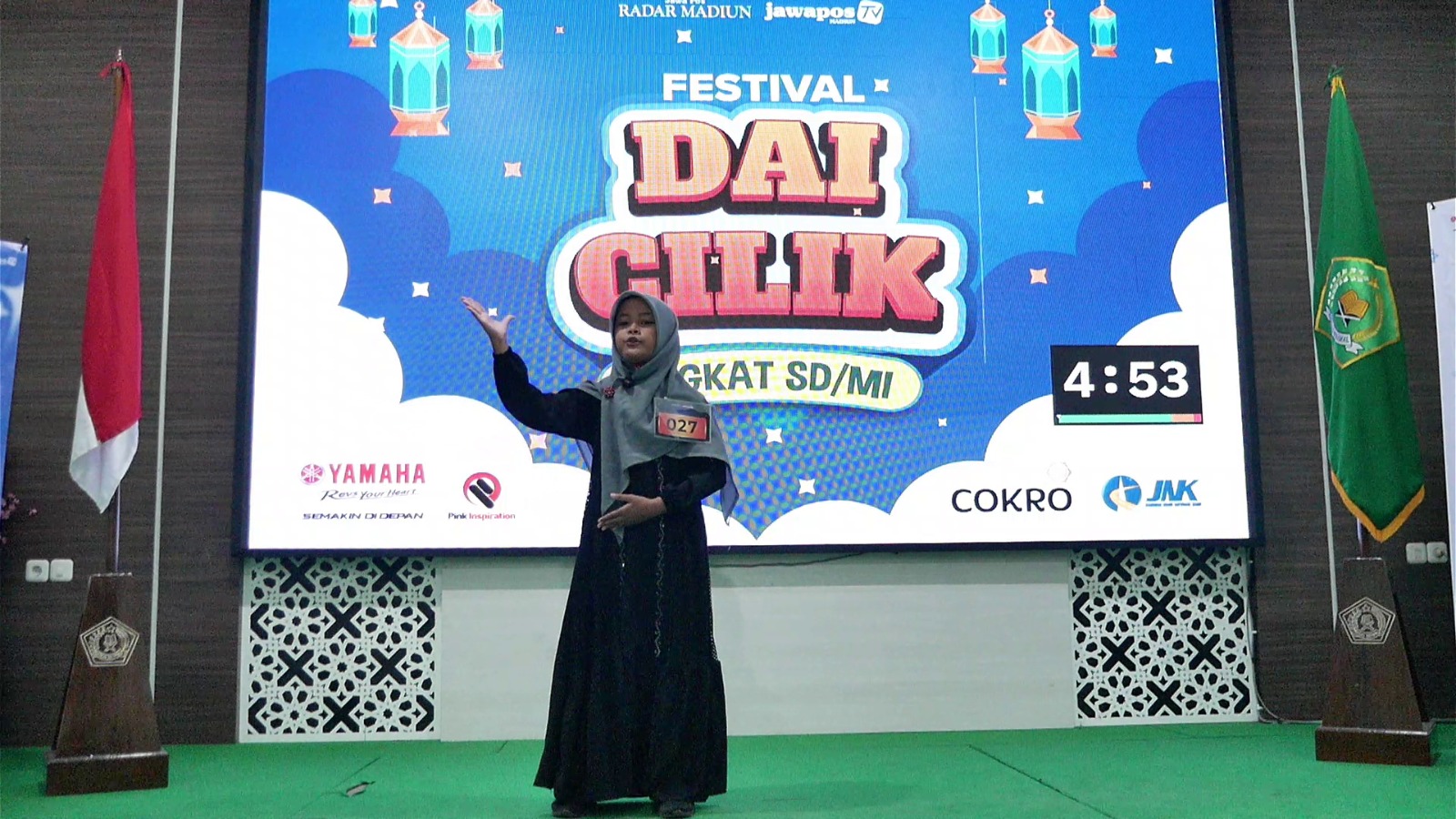 Maulida Shofiya Ainin, peserta dari SDN Singkil