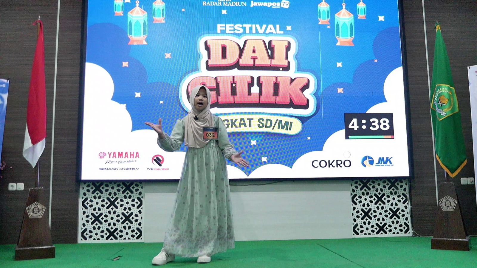 Devana Azzahra Queen, peserta dari SDN Singkil