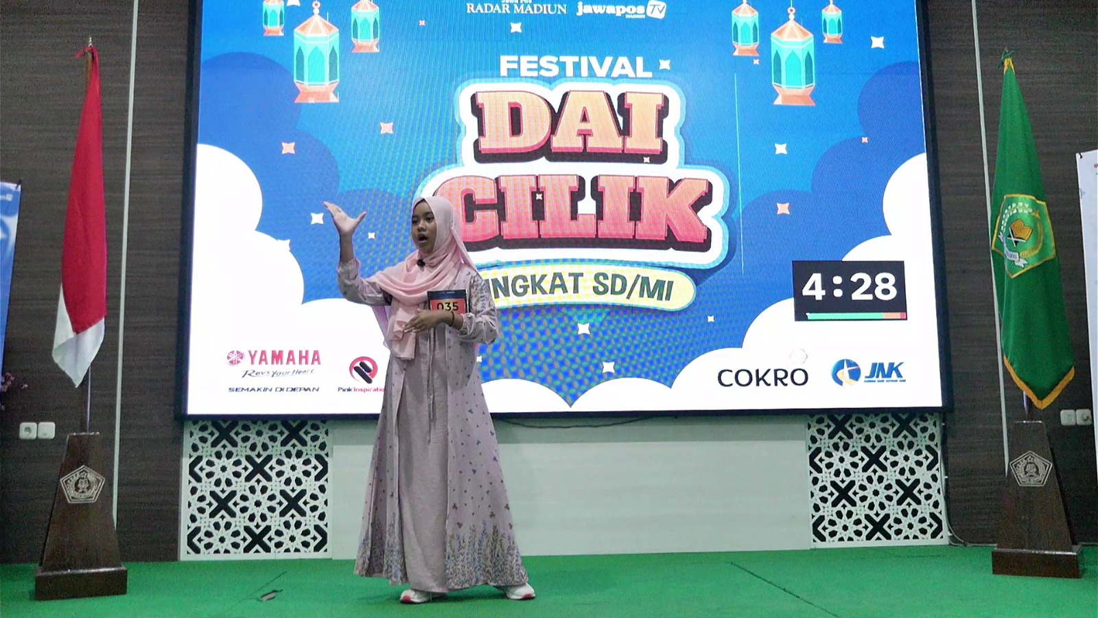 Chelsea Hana Rahmadani Asfar, peserta dari SDN Singkil