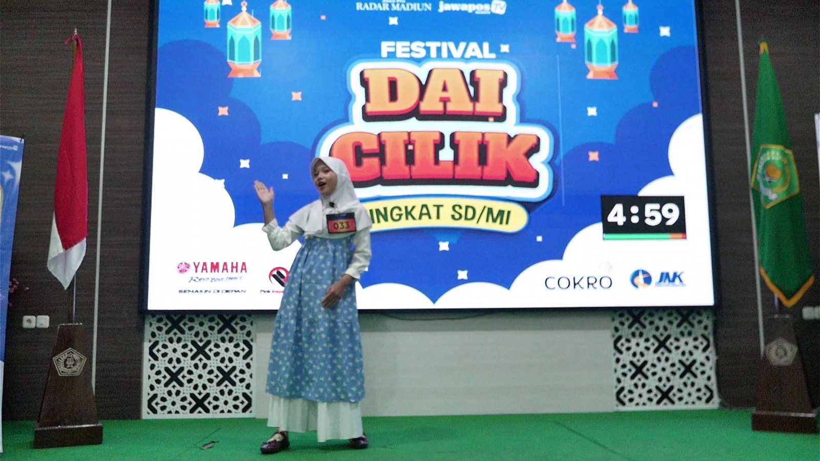 Alchayra Beryl Zaskirana, peserta dari SD Muhammadiyah Ponorogo