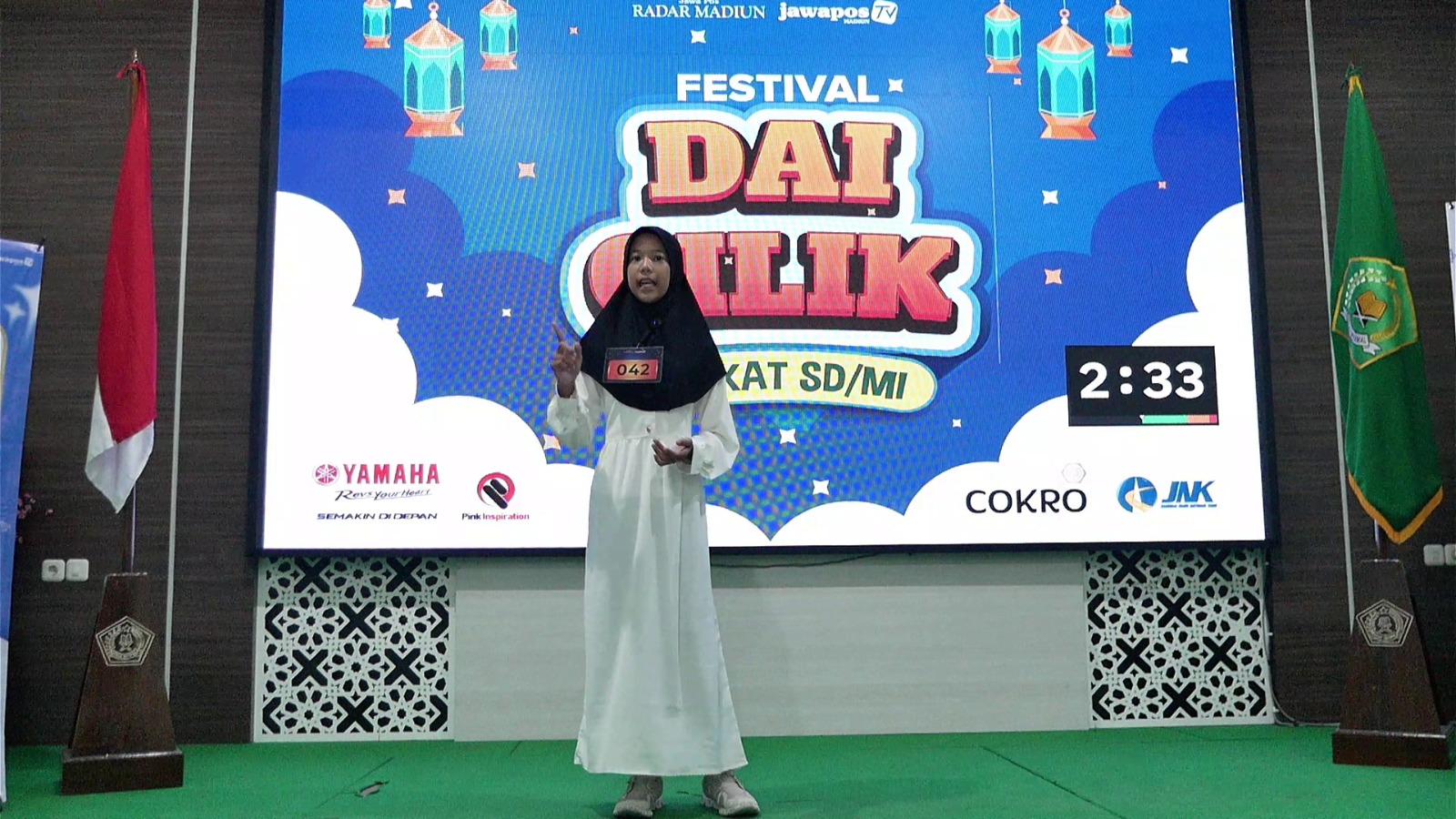 Azzalea Nafisah Maritza dari SDN 1 Mangkujayan