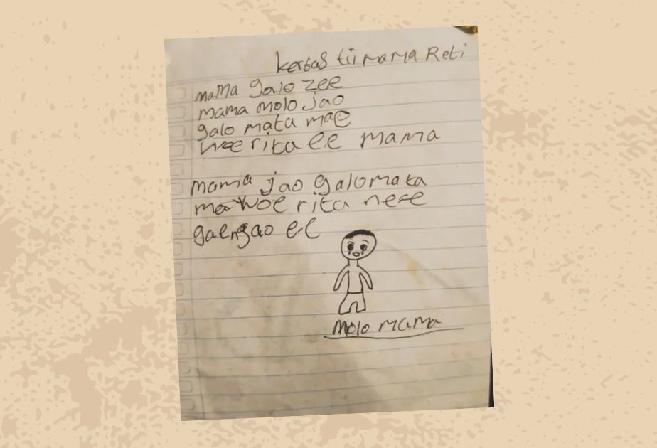 Surat anak SD di Ngada, NTT, yang bunuh diri karena tak mampu beli buku dan pena.