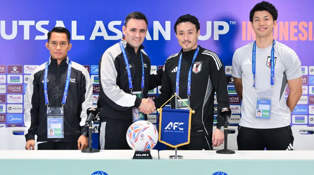 Konferensi pers jelang Semifinal Piala Asia Futsal 2026 Indonesia vs Jepang, Rabu (4/2).