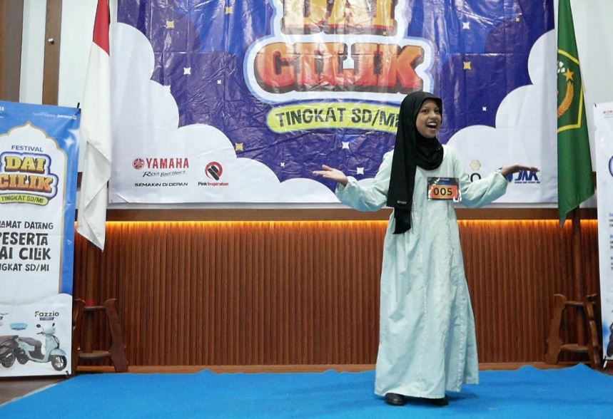 AKSAMALA KENYAR MAERA, peserta dari Sekolah Alam Pacitan