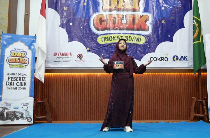 ALFIRA DESTRIANA PUTRI, peserta dari SDN 2 Worawari