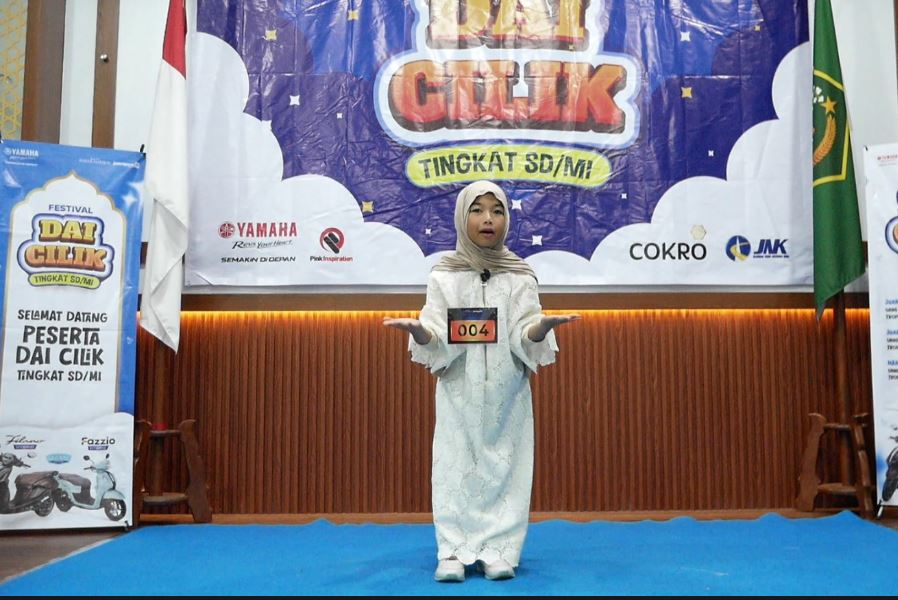 HAFIZA RASYIDATU, peserta dari MIN 1 Pacitan.