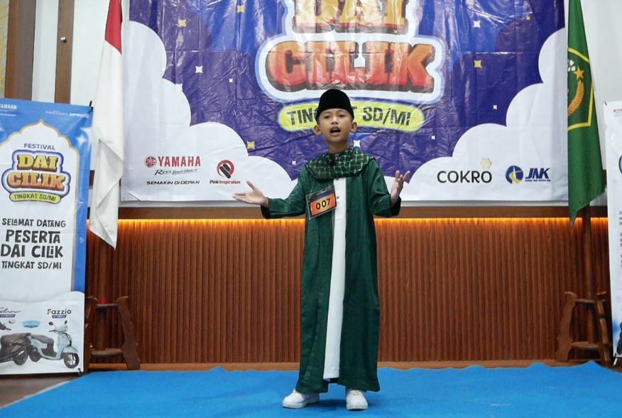 FAIZA AQILA ADHYASTA, peserta dari MIN 1 Pacitan