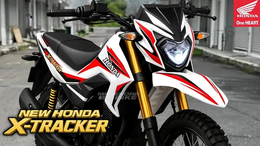 Motor bebek trail Honda X-Tracker 2026 hemat konsumsi BBM.