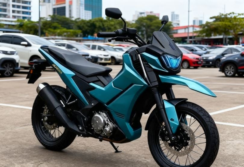 Tampilan motor Honda X-Tracker 2026.
