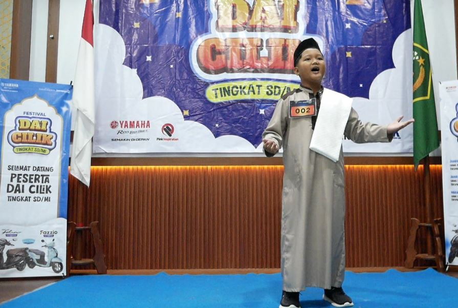 MUHAMMAD ARSHAKA ALIYANDI, peserta dari SD Negeri 2 Mlati