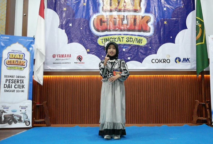 AQILA SHANUM AZKIYA, peserta dari MIN 5 Pacitan.