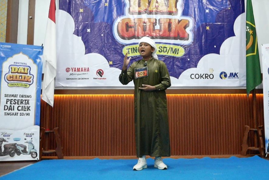 MUHAMMAD AUFA RIJALULHADZIQ, peserta dari MI Al-Huda Ploso, Pacitan