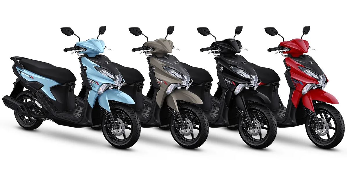 Tampilan motor Yamaha Gear 2026.