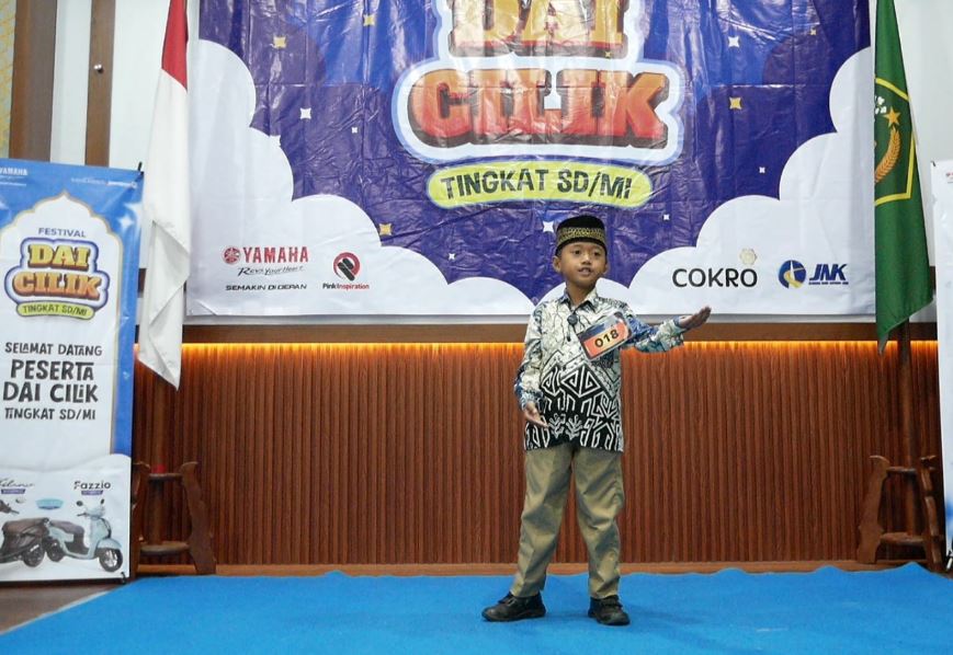 FAIZ ABDUSSALAM, peserta dari MI GUPPI Borang