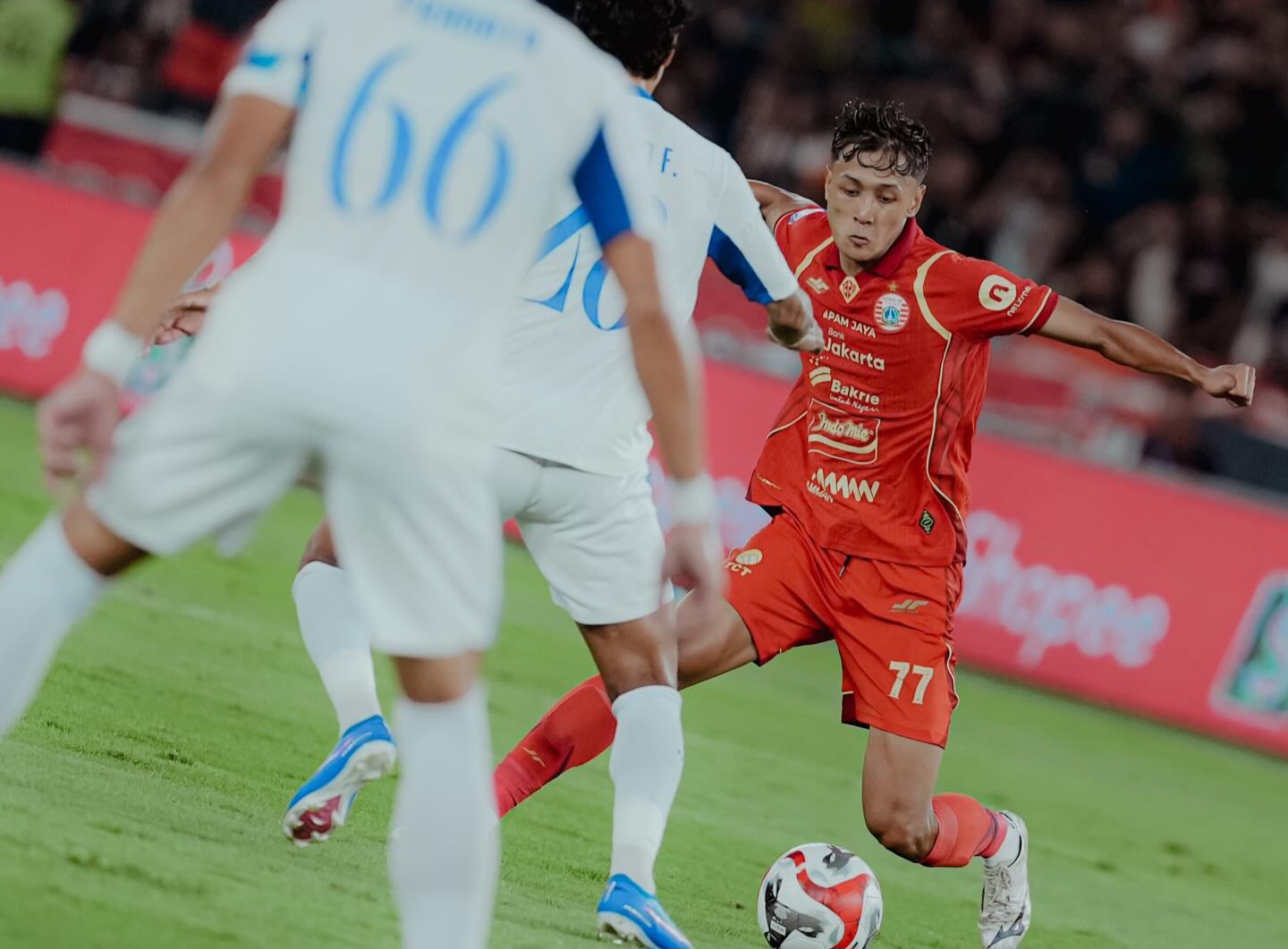 Persija kalah 0-2 dari Arema tadi malam.