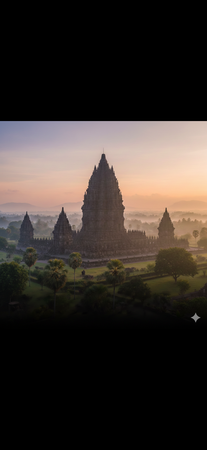 Ilustrasi Candi Prambanan