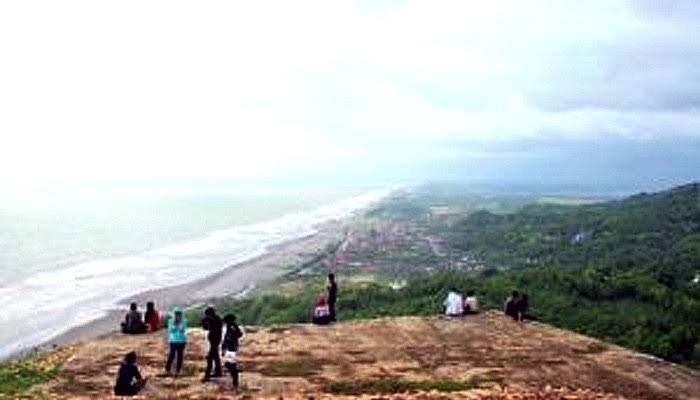 Ilustrasi pantai Parangtritis