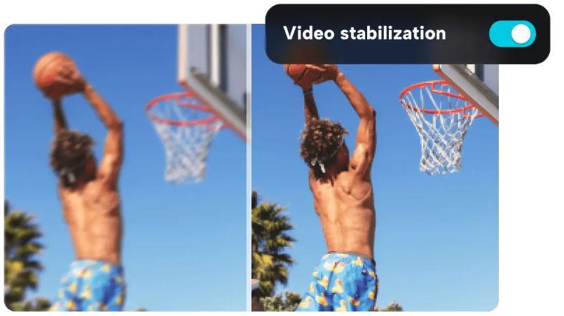 Video stabilizer dan teknik gabung gambar untuk menghasilkan konten yang lebih profesional, enak ditonton, dan memiliki daya tarik visual yang kuat.