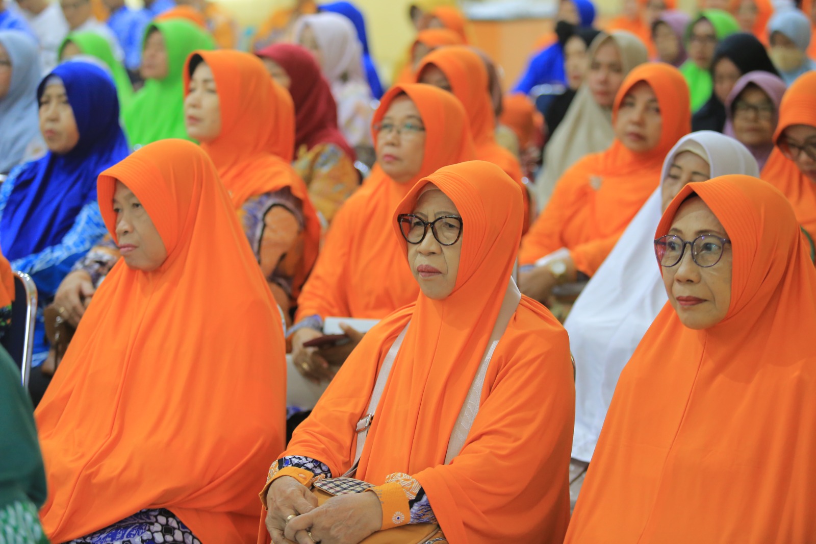 SEHAT: Para calon jemaah haji asal Kota Madiun mendapatkan pembekalan kesehatan jelang keberangkatan ke Tanah Suci, kemarin (11/2). BAGAS BIMANTARA/RADAR MADIUN