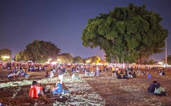 Ilustrasi alun alun kidul Yogyakarta