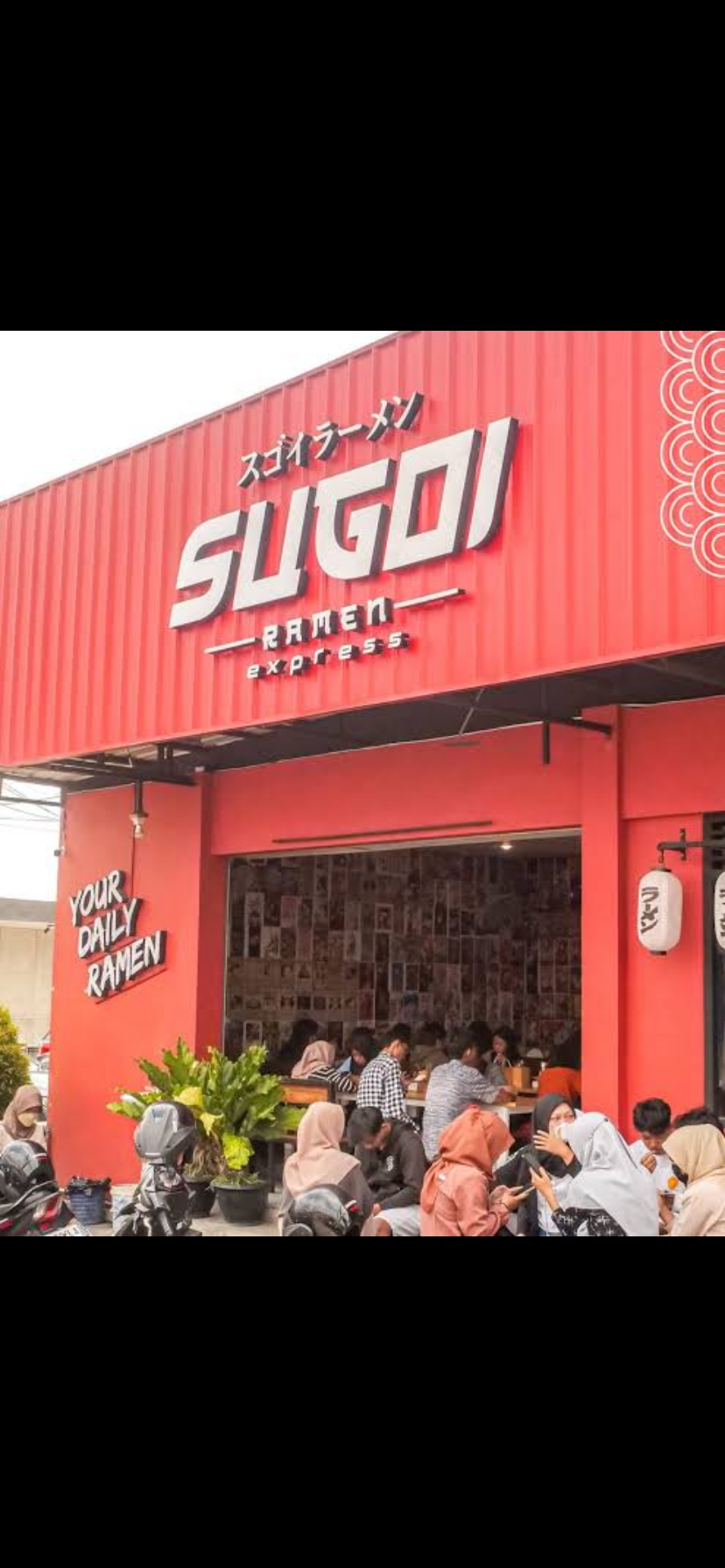 Ilustrasi sugoi ramen express alkid