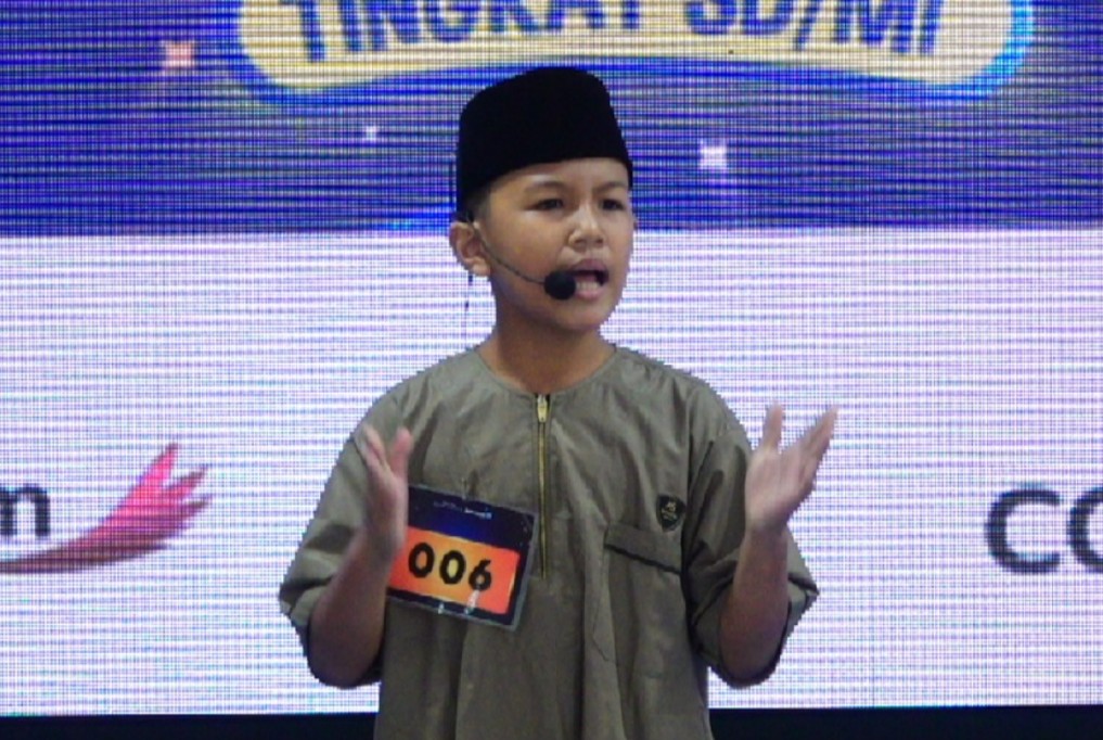 Atma Al Hafizh, finalis Festival Dai Cilik 2026 dari Sekolah Alam Pacitan.